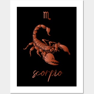 Scorpio Zodiac Posters and Art